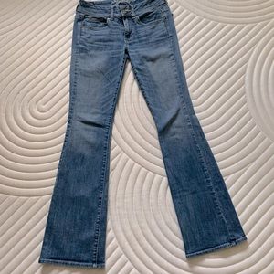 AE super stretch kick boot jeans